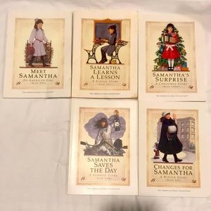 American Girl Samantha Books (5)